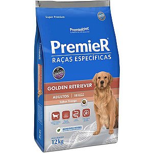 Ração Premier Pet Raças Específicas Golden Retriever Adulto 12 Kg