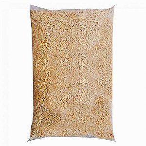 Granulado de Madeira Higiênico Consumo Pet 15 Kg