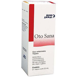 Antibiótico Oto Sana Premium - 20 mL
