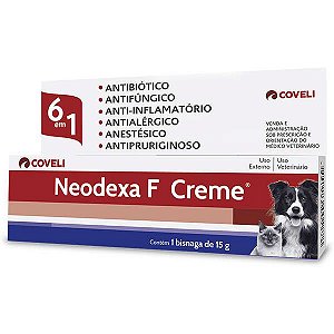 Antibiótico Coveli em Creme Neodexa - 15 g