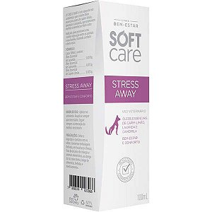Spray Relaxante Pet Society Soft Care Stress Away - 100 mL