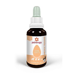 Floral de Bach Petherapy – Medo e Trauma