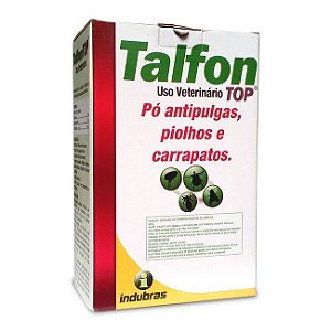 Pó Antipulgas Indubras Talfon Top Caixa 1 Kg