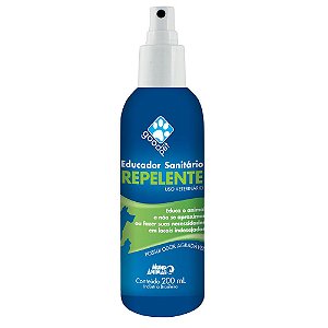 Repelente Educador Sanitário Mundo Animal Good Pet Para Cães E Gatos - 200 Ml