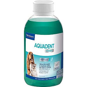 Solução para Higiene Oral Virbac Aquadent Fr3sh para Cães e Gatos 250 ml