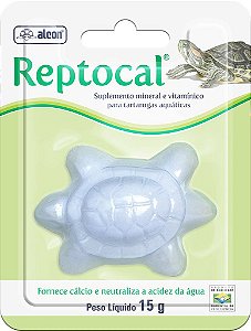 Alcon Reptocal Suplemento Mineral e Vitamínico 15g