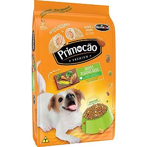 Ração Primocão Premium Original Frango e Vegetais para Cães Adultos de Raças Pequenas