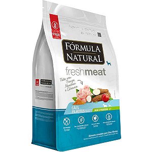 Ração Fórmula Natural Fresh Meat Cães Filhotes Raças Mini e Pequenas