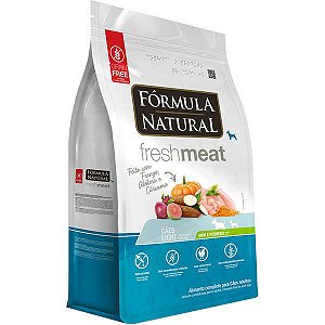 Ração Fórmula Natural Fresh Meat Cães Light Raças Mini e Pequenas