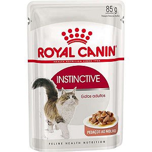 Ração Royal Canin Sachê Feline Instinctive Gatos Adultos 85g