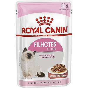 Ração Royal Canin Sachê Feline Kitten Instinctive para Gatos Filhotes com até 12 meses