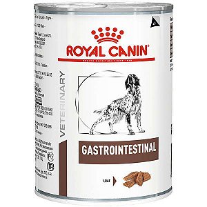 Ração Royal Canin Lata Veterinary Gastro Intestinal para Cães Adultos 400g