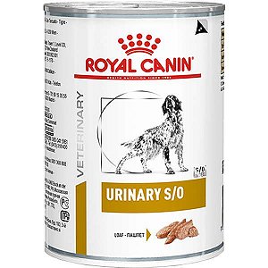 Ração Royal Canin Lata Canine Veterinary Diet Urinary S/O 410 g