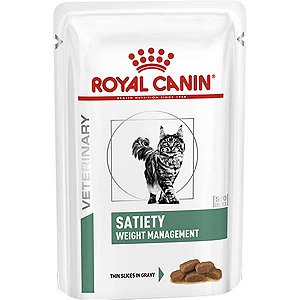 Ração Royal Canin Sachê Satiety Weight Management Para Gatos