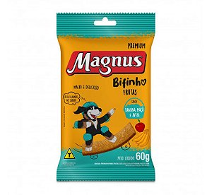 Bifinho Magnus para Cães Adultos Sabor Frutas 60g