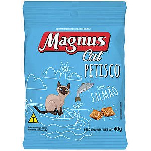 Petisco Magnus Cat Salmão para Gatos Adultos 40g