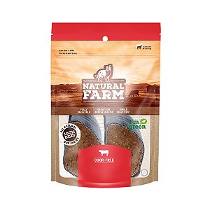 Natural Farm Osso Casco Bovino para Cães Bacon e Queijo com 2 Unidades 150g