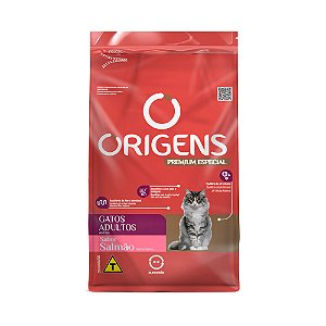 Ração Origens Gatos Adultos Salmão 1 Kg
