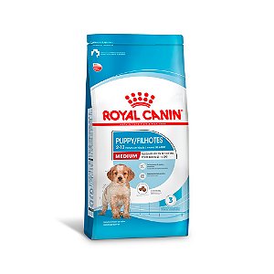 Ração Seca Royal Canin Medium Puppy para Cães Filhotes de Porte Médio 2,5 Kg