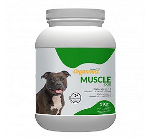 Suplemento Muscle Dog Organnact para Cães - 1 Kg