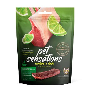Snack Petitos Pet Sensations para Cães Sabor Cordeiro e Limão 65g
