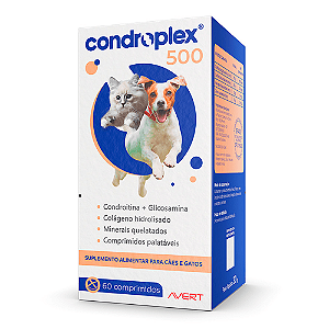 Suplemento Avert Condroplex 500 - 60 Comprimidos