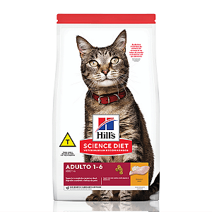 Ração Hill's Science Diet Gatos Adultos Frango 1kg