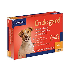 Antiparasitário Virbac Endogard para Cães de Até 10 kg