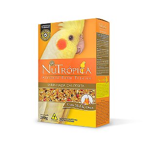Ração Nutrópica Farinhada com Mel e Ovos para Calopsita 200g