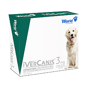 Ivercanis 3Mg 4 Comprimidos