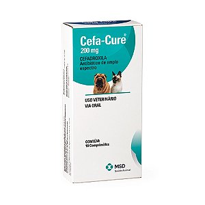 Cefa Cure Antibiótico MSD 200mg