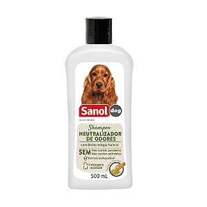 Shampoo Sanol Dog Neutralizador de Odores 500ml