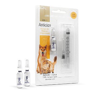 Inibidor do Cio Em Cadelas e Gatas Anticion 1ml Ucbvet