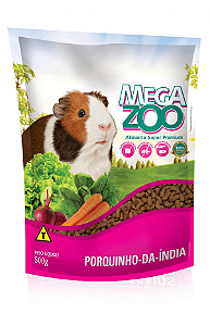 Ração Extrusada Megazoo Porquinho-Da-Índia 500g