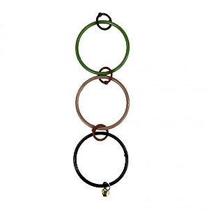 Argola para Calopsita e Agapornis com Guizo MS Pet