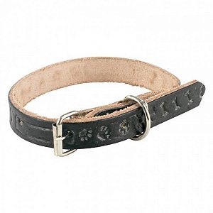 Coleira Couro sem Forro
