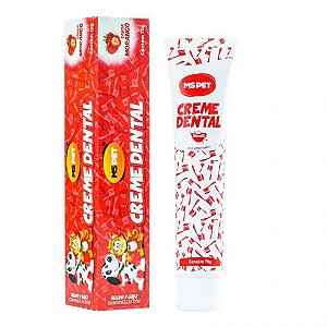 Creme Dental Pet Sabor Morango 70g