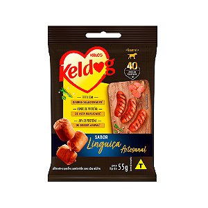 Bifinho Keldog Gourmet Linguiça Artesanal para Cães 55g
