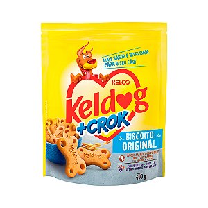 Biscoito Keldog +Crock Original para Cães 400g