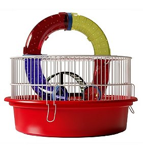 Gaiola para Hamster Globinho Epoxi Branca