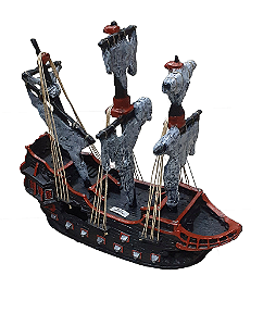 Galeão Extra Grande Barco para Enfeite de Aquários