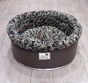 Cama Redonda com Pelo Tam. G