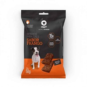 Bifinho Dog27 Sabor Frango 50g