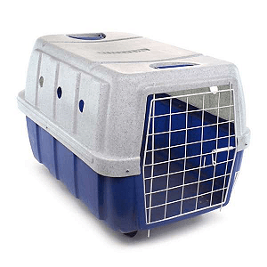 Caixa De Transporte Clicknew Azul Com Roda Nº03