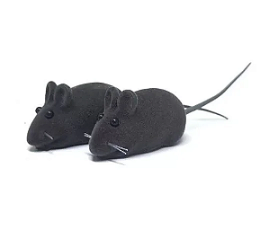 Brinquedo Ratinho Vinil Real 1 Unidade