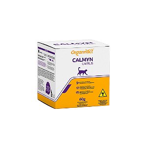 Suplemento Organnact Calmyn Cat Plus 60g