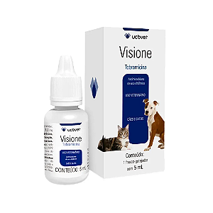 Colírio Visione para Cães e Gatos UCB Vet 5 ml