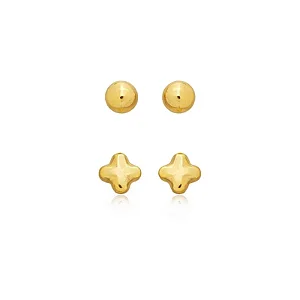 KIT BRINCO DUO ESSENCIAL B. OURO 18K
