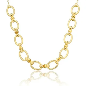 CHOKER ELOS OVAIS B. OURO 18K