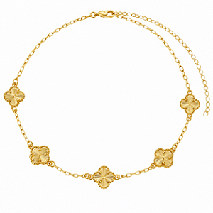 CHOKER TREVO CLASSIC 11MM B. OURO 18K